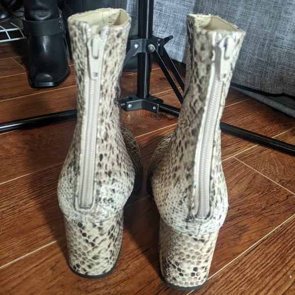 Free People snake print leather boots - Picture 7 of 15